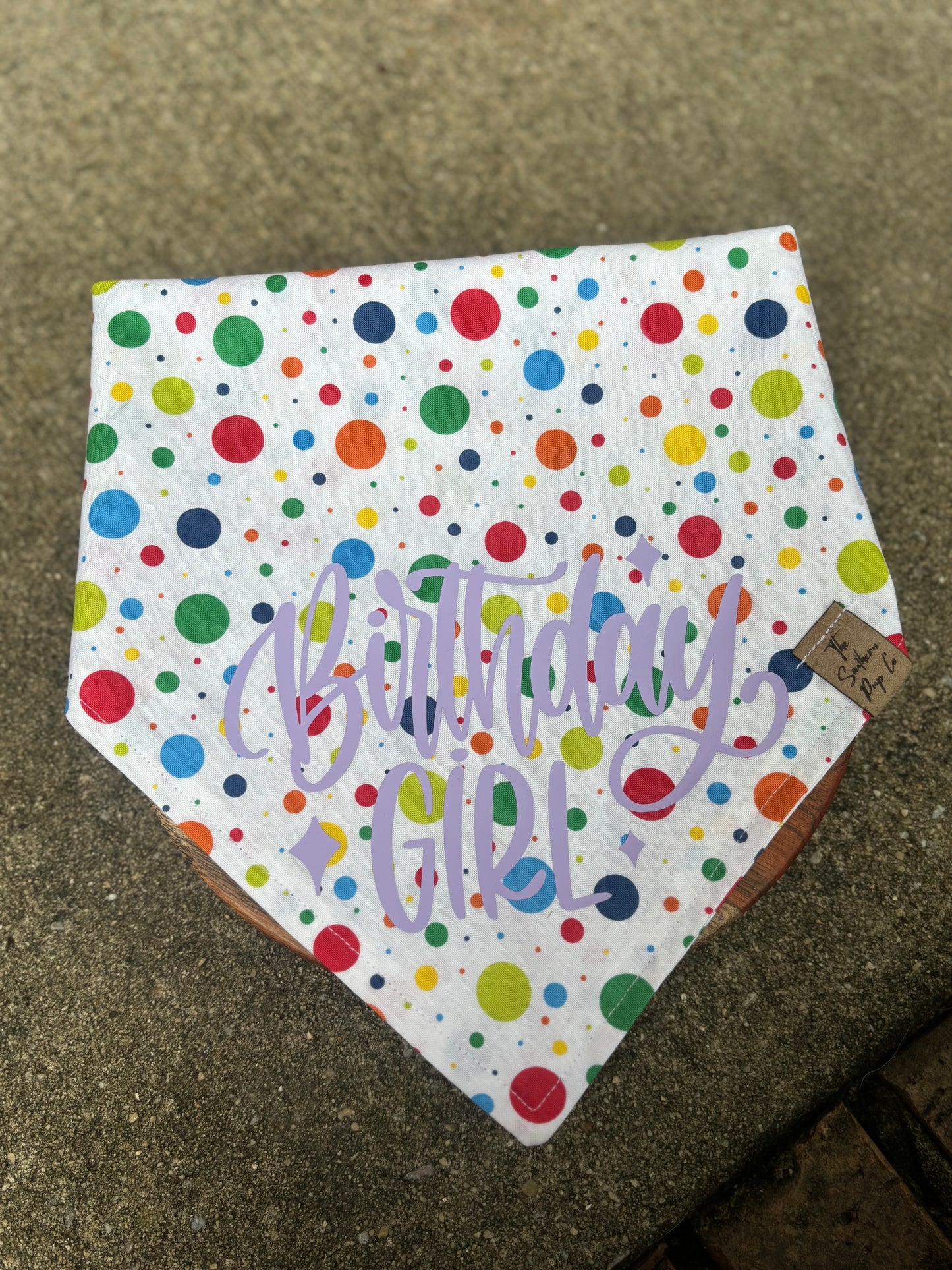 Birthday Bandana