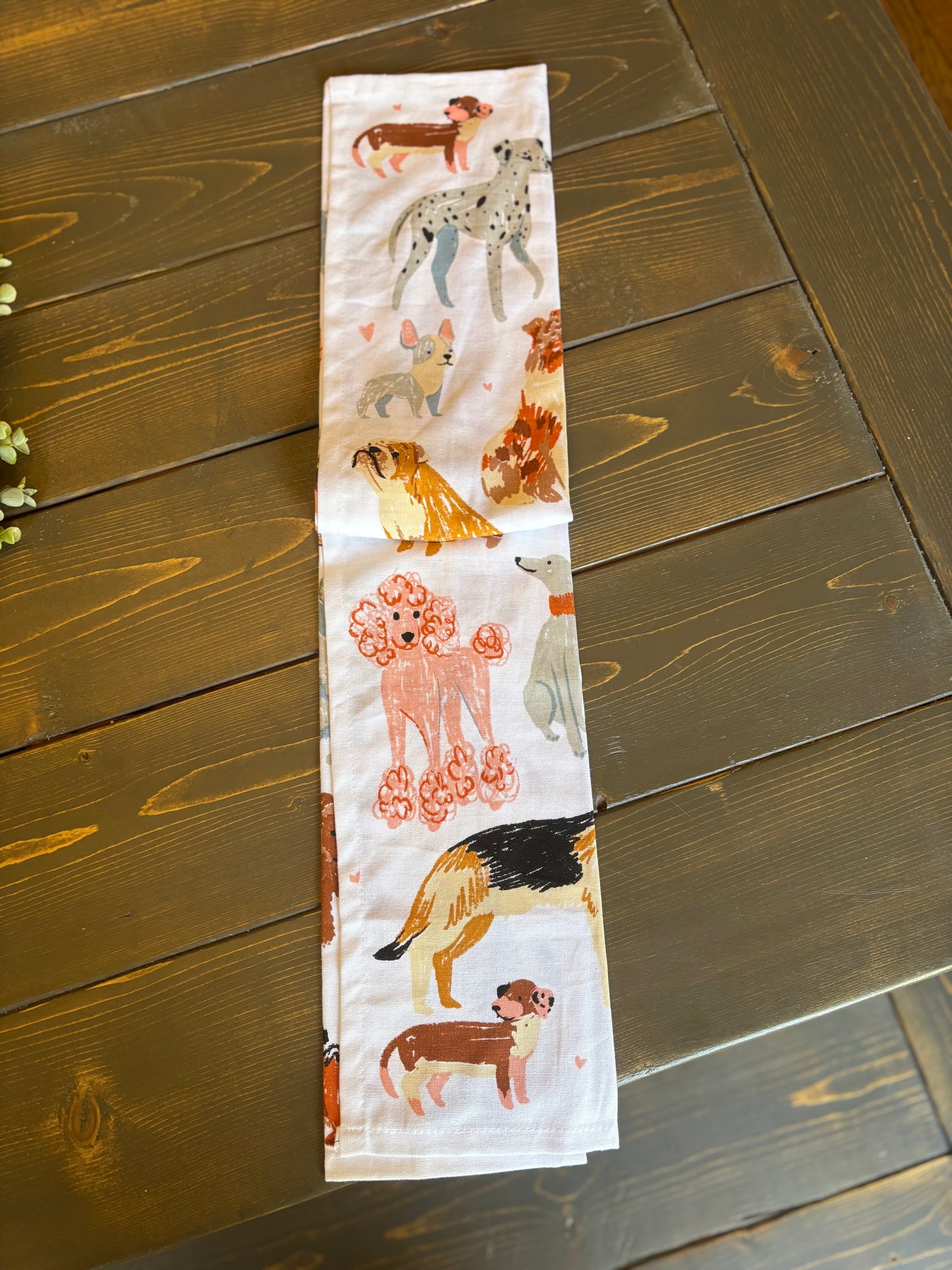 Adorable Pups Hand Towel