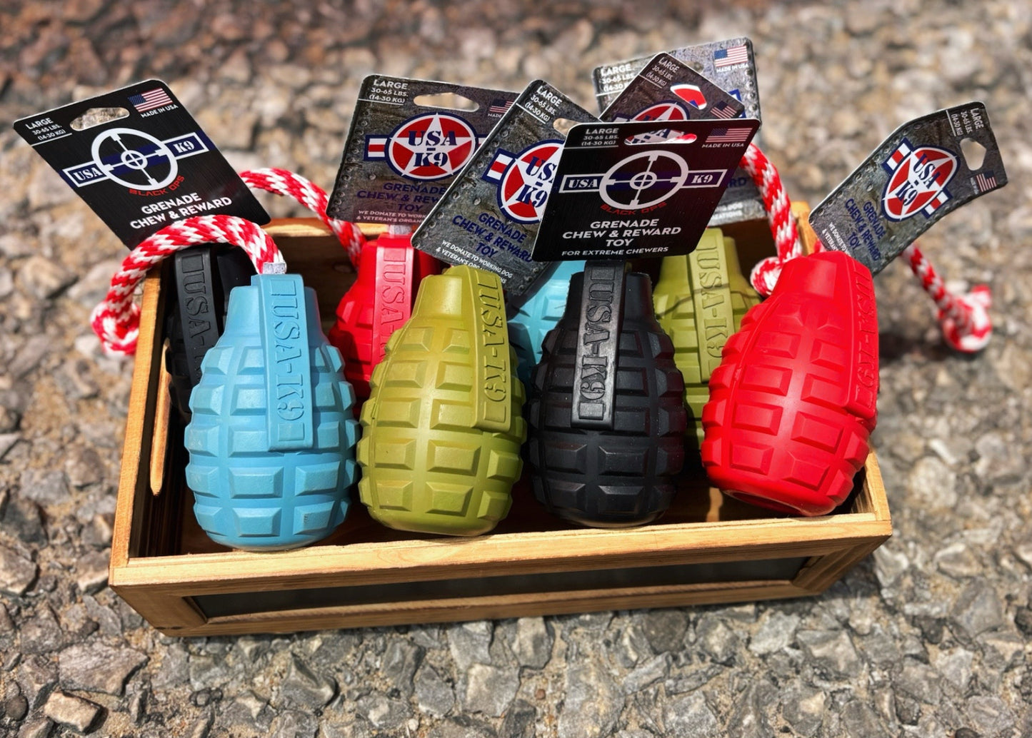USA-K9 Grenade Reward Toy